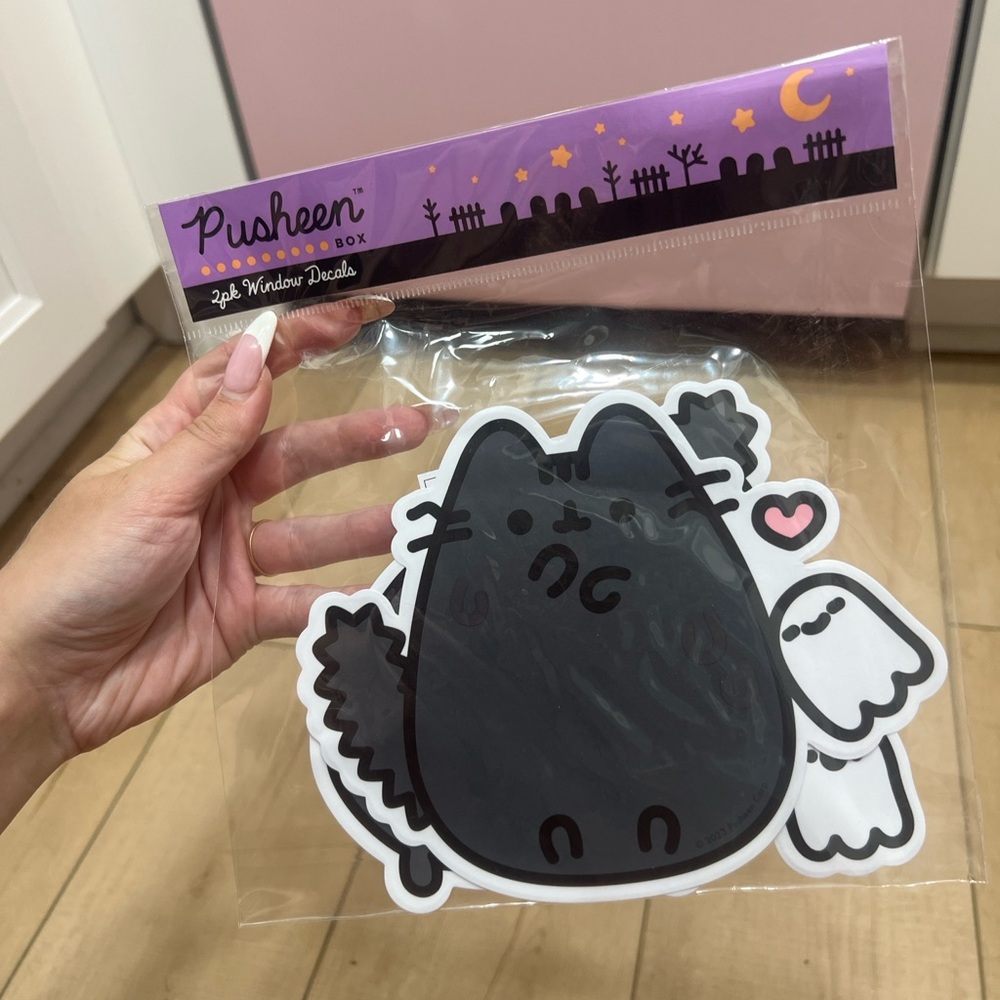 Pusheen Halloween Window Decals – Exclusive Pusheen Box Collectible (BNIP)